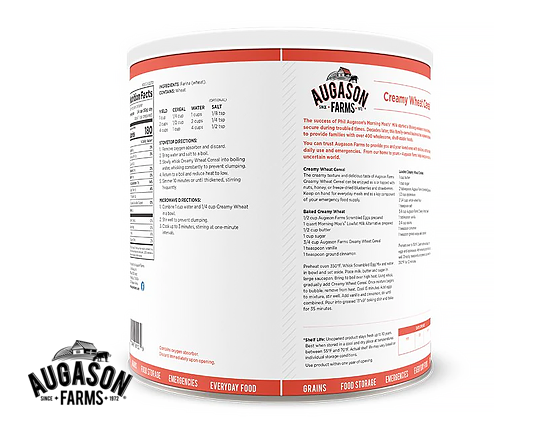 Augason Farms: Creamy Wheat Cereal